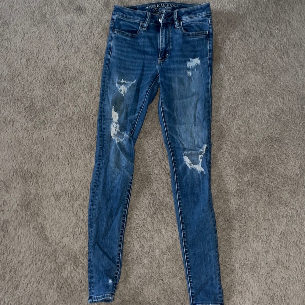 American eagle super skinny jeans